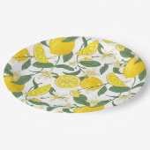 Assiettes En Carton Plaque en papier Citrus (Angle)