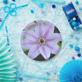 Assiettes En Carton Plaque en papier Clematis (Fête)