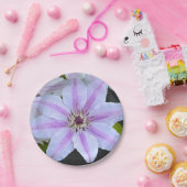 Assiettes En Carton Plaque en papier Clematis (Fête)