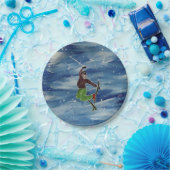 Assiettes En Carton Plaque en papier d'art (Fête)