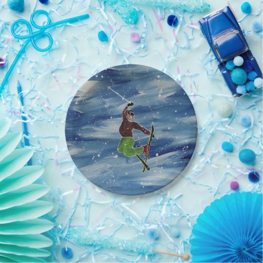 Assiettes En Carton Plaque en papier d'art (Fête)