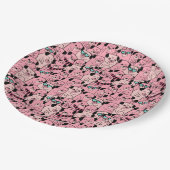 Assiettes En Carton Plaque en papier de Carlins mignons (Angle)