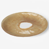 Assiettes En Carton Plaque en papier de Donut laqué (Angle)