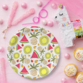 Assiettes En Carton Plaque en papier de fruits (Fête)