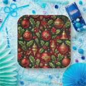 Assiettes En Carton Plaque en papier de l'ornement de Fête (Fête)