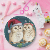 Assiettes En Carton Plaque en papier de Noël (Fête)