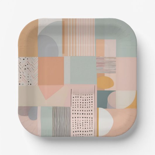 Assiettes En Carton Plaque en papier de rêve (Recto)