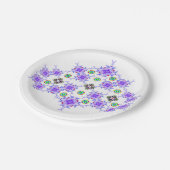 Assiettes En Carton Plaque en papier de vacances (Angle)