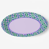 Assiettes En Carton Plaque en papier d'impression Pastel clair (Angle)