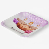 Assiettes En Carton Plaque en papier Diwali (Angulaire)
