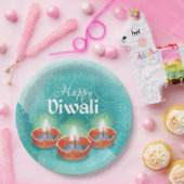 Assiettes En Carton Plaque en papier Diwali (Fête)
