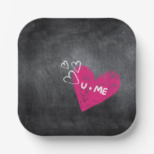 Plaque en papier du tableau de bord U + Me