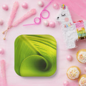 Assiettes En Carton Plaque en papier."Élégance écologique : Conception (Fête)