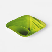 Assiettes En Carton Plaque en papier."Élégance écologique : Conception (Angulaire)