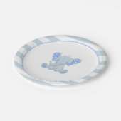 Assiettes En Carton Plaque en papier éléphant - Garçon (Angle)