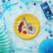 Assiettes En Carton Plaque en papier espagnol Souvenirs (Fête)