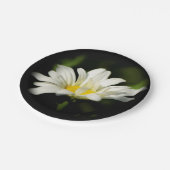 Assiettes En Carton Plaque en papier Fleur sauvage Oxeye Daisy (Angle)