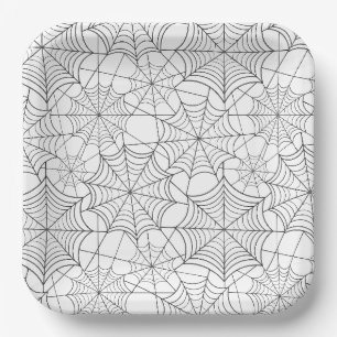 Assiettes En Carton Plaque en papier Halloween