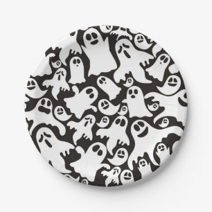 Assiettes En Carton Plaque en papier Halloween