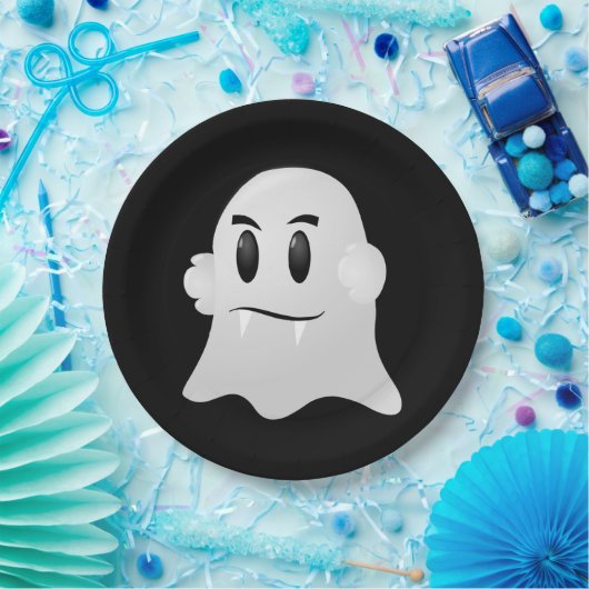 Assiettes En Carton Plaque en papier Halloween (Fête)