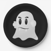 Assiettes En Carton Plaque en papier Halloween (Devant)