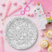 Assiettes En Carton Plaque en papier Halloween (Fête)