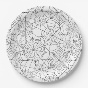 Assiettes En Carton Plaque en papier Halloween