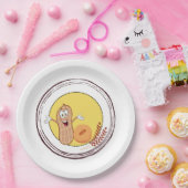 Assiettes En Carton Plaque en papier Lohri Peanut Gajak (Fête)