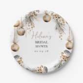 Assiettes En Carton Plaque en papier marie festive | Thème de Noël Hol (Devant)