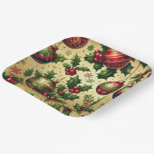 Assiettes En Carton Plaque en papier ornement de Noël (Angulaire)
