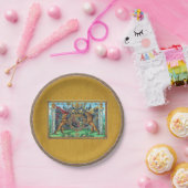 Assiettes En Carton Plaque en papier pour armoiries (Fête)
