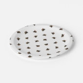 Assiettes En Carton Plaque en papier pour canards (Angle)