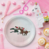 Assiettes En Carton Plaque en papier pour chevaux de course (Fête)