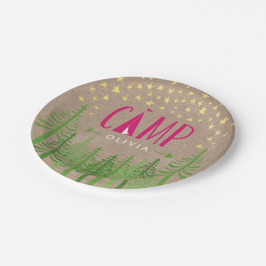 Assiettes En Carton Plaque en papier pour fête d'anniversaire (Angle)