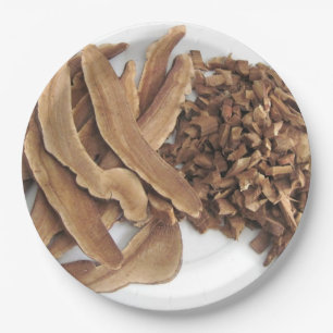 Assiettes En Carton Plaque en papier Reishi Mushroom