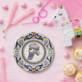 Assiettes En Carton Plaque en papier roi assyrien (Fête)