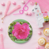 Assiettes En Carton Plaque en papier rose (Fête)