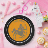 Assiettes En Carton Plaque en papier Sagittarius (Fête)