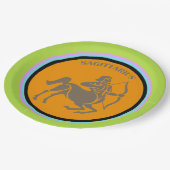 Assiettes En Carton Plaque en papier Sagittarius (Angle)