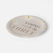 Assiettes En Carton Plaque en papier Young Wild & TROIS (Angle)