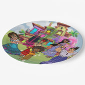 Assiettes En Carton plaque encanto (Angle)