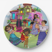 Assiettes En Carton plaque encanto (Devant)