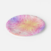 Assiettes En Carton plaque fractale (Angle)