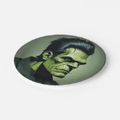 Assiettes En Carton plaque frankenstein (Angle)