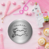 Assiettes En Carton Plaque mariage d'halloween gothique (Fête)