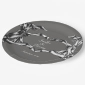 Assiettes En Carton Plaque Mariage Halloween Crâne (Angle)