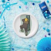 Assiettes En Carton Plaque métallique soudée industrielle (Fête)