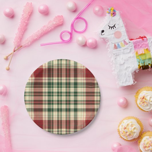 Assiettes En Carton Plaqué Noël 14 PLAQUES DE PAPIER (Fête)