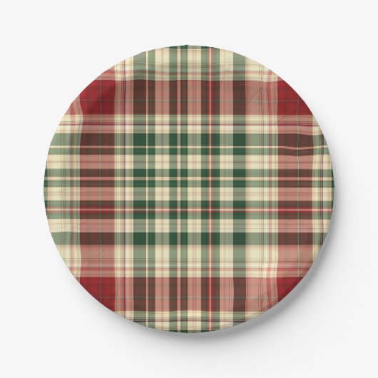 Assiettes En Carton Plaqué Noël 14 PLAQUES DE PAPIER (Devant)