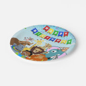 Assiettes En Carton Plaque papier 1 Akili & Friends (Angle)